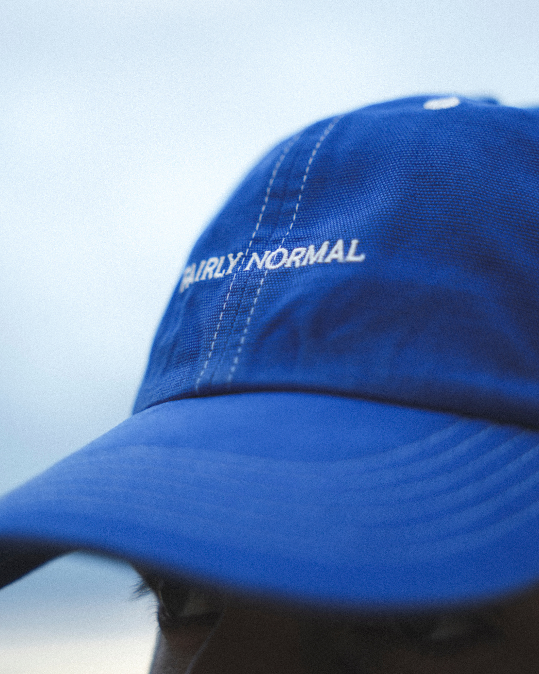 Cap - Panel Contrast - Royal Blue