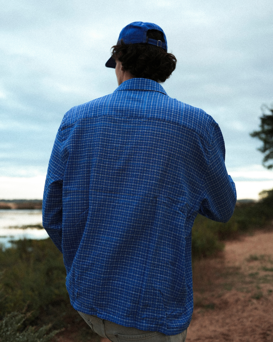 Chemise - Seesucker Royal Blue