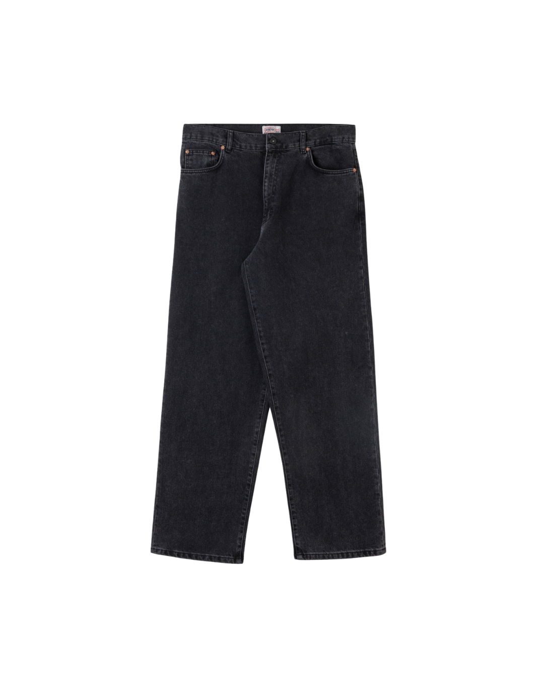 Wide 5 - Washed Black Denim