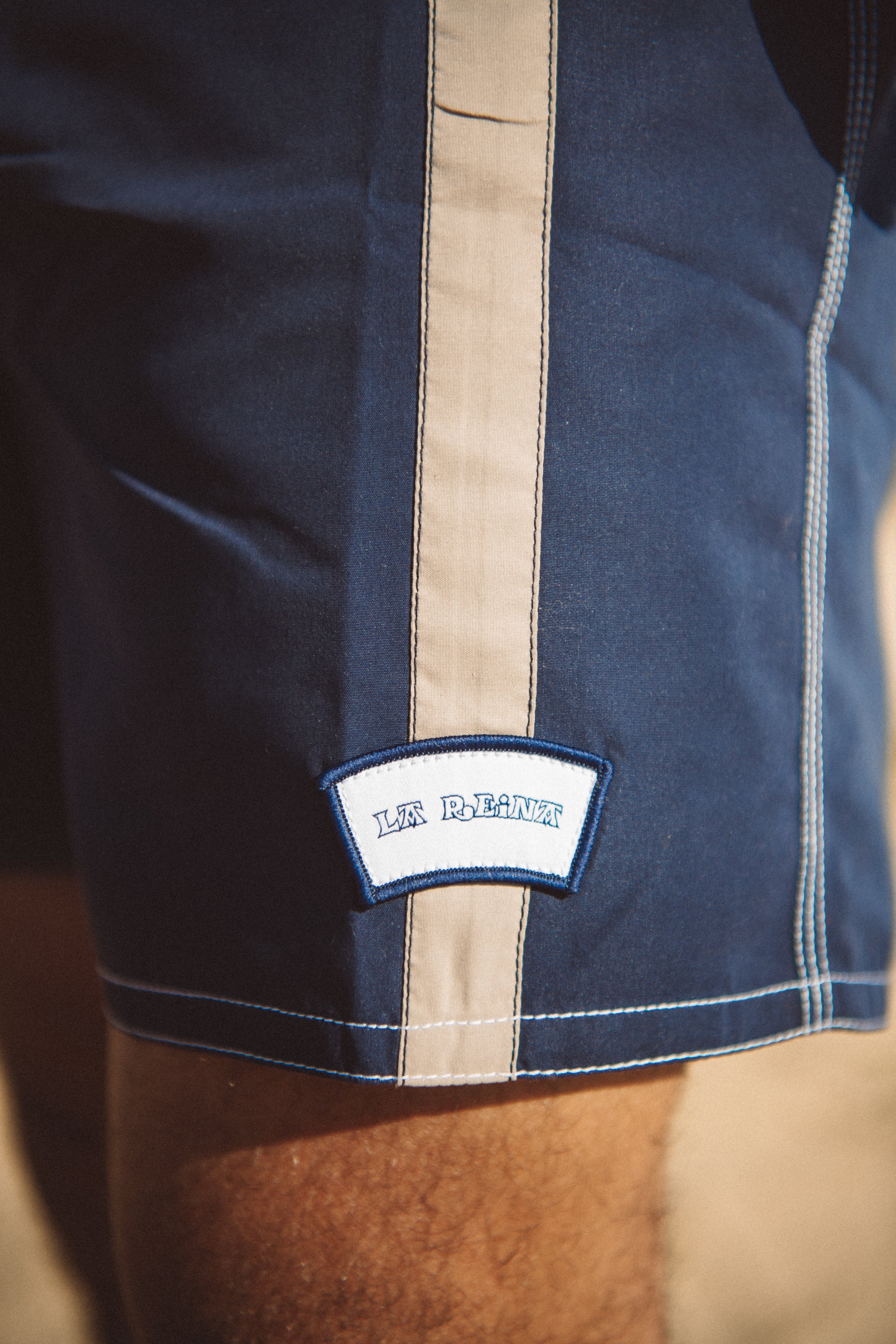 Boardshort - Retro Classic Navy Sardina