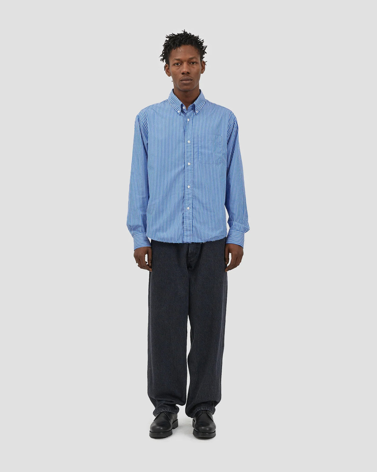 Chemise - Shirt Poplin Stripes Blue