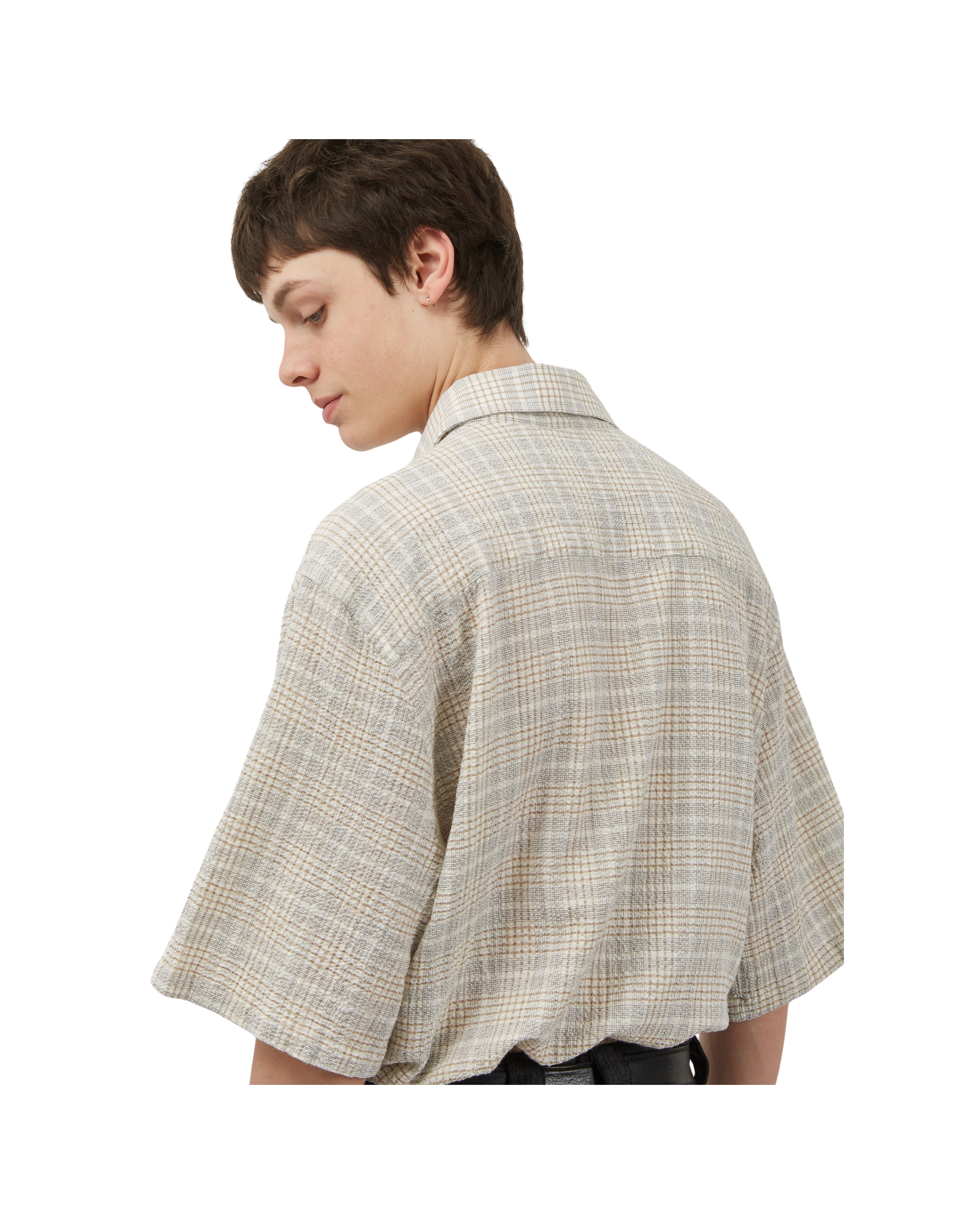 Camp Shirt Plaid Sand
