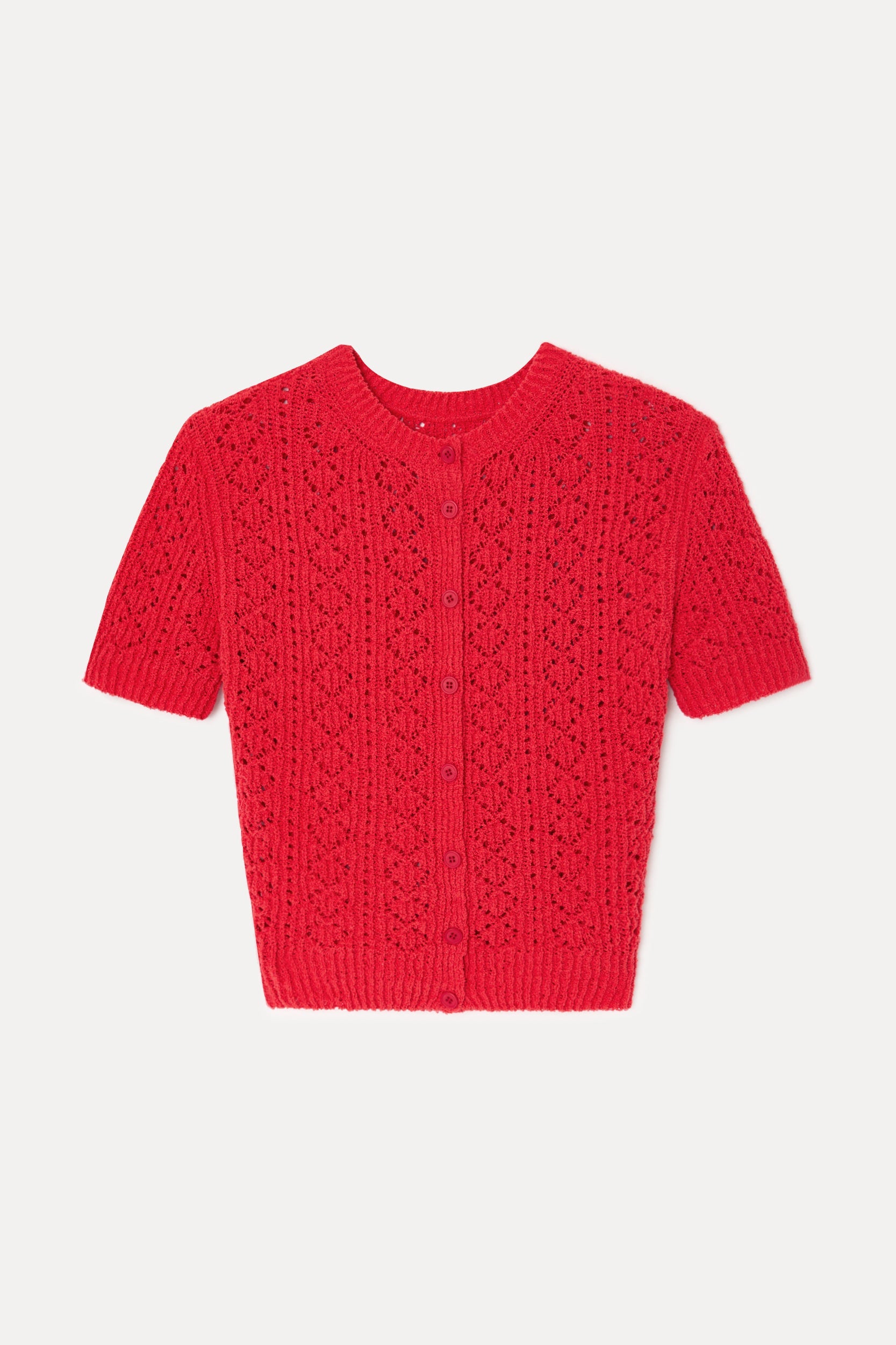 Gilet Mia - Rouge