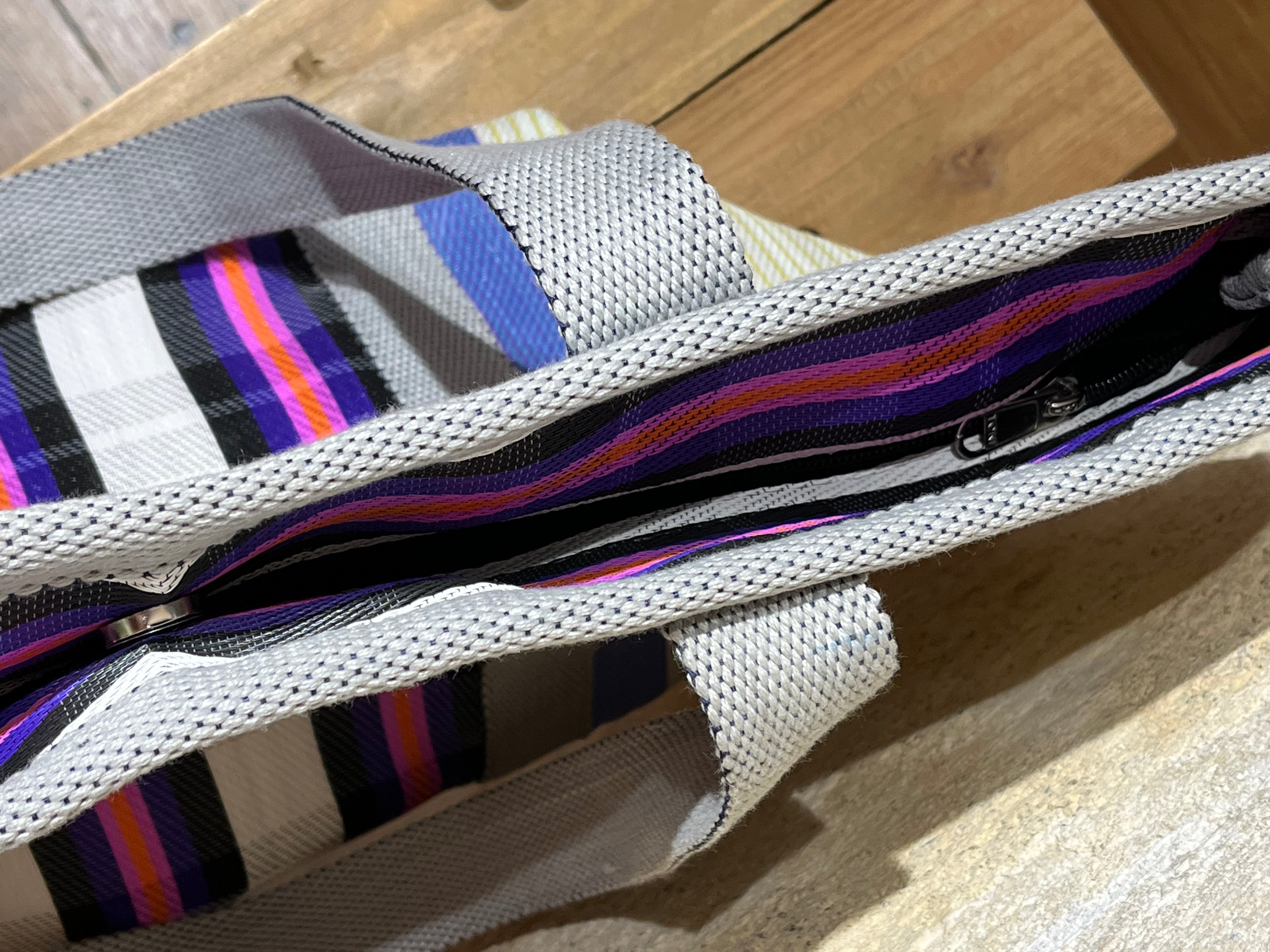 In Mare Bag - Violet Gris et Jaune