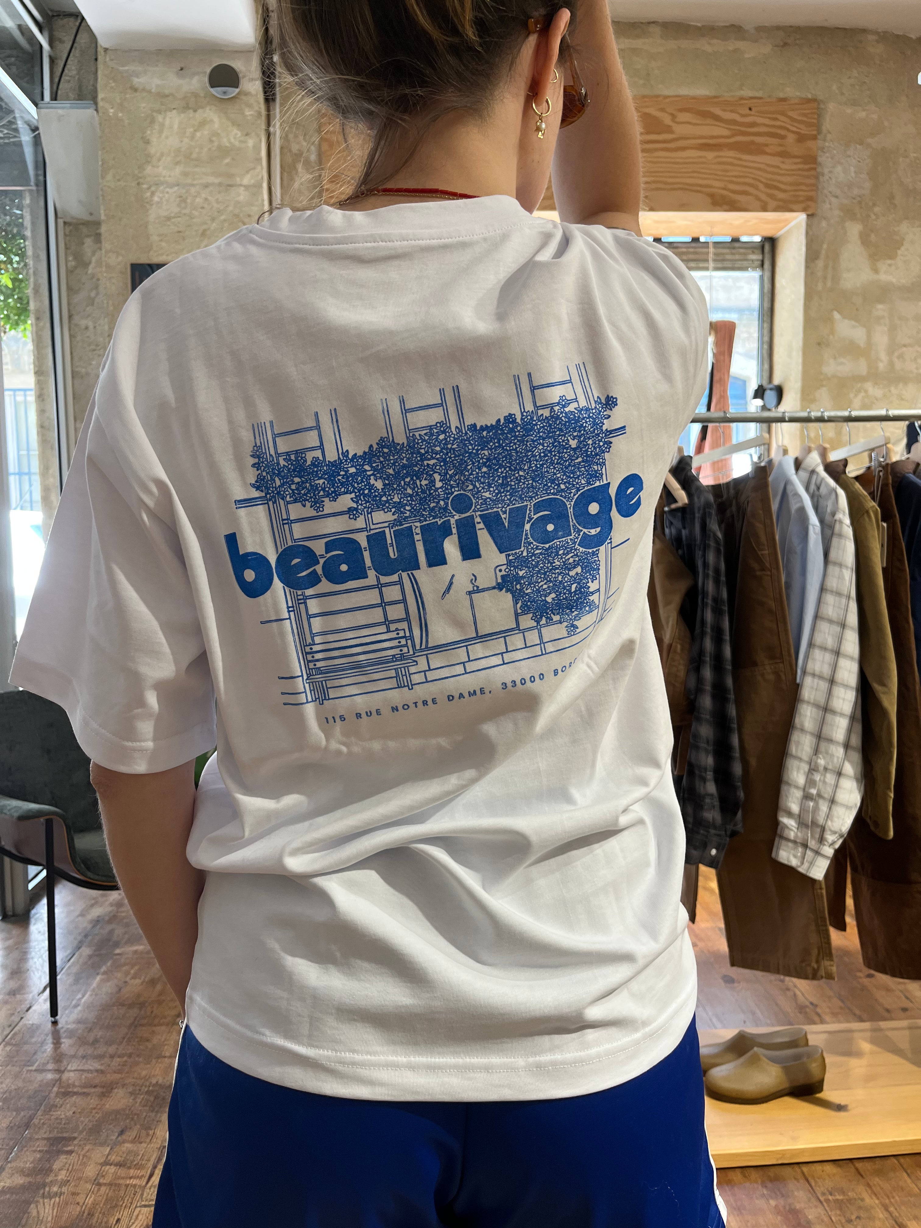 T-Shirt Beaurivage -Bleu