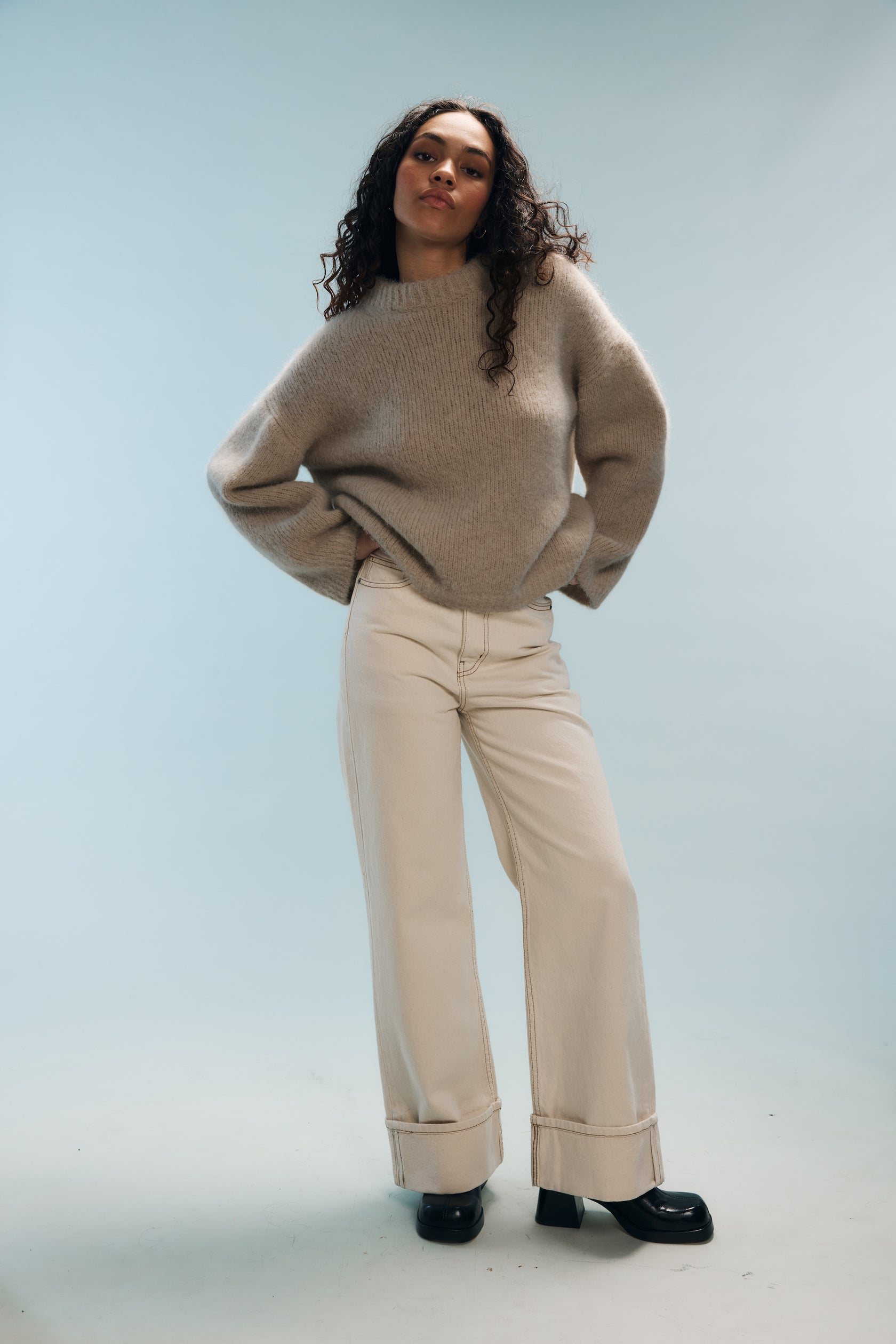 Nina - Marron Chiné