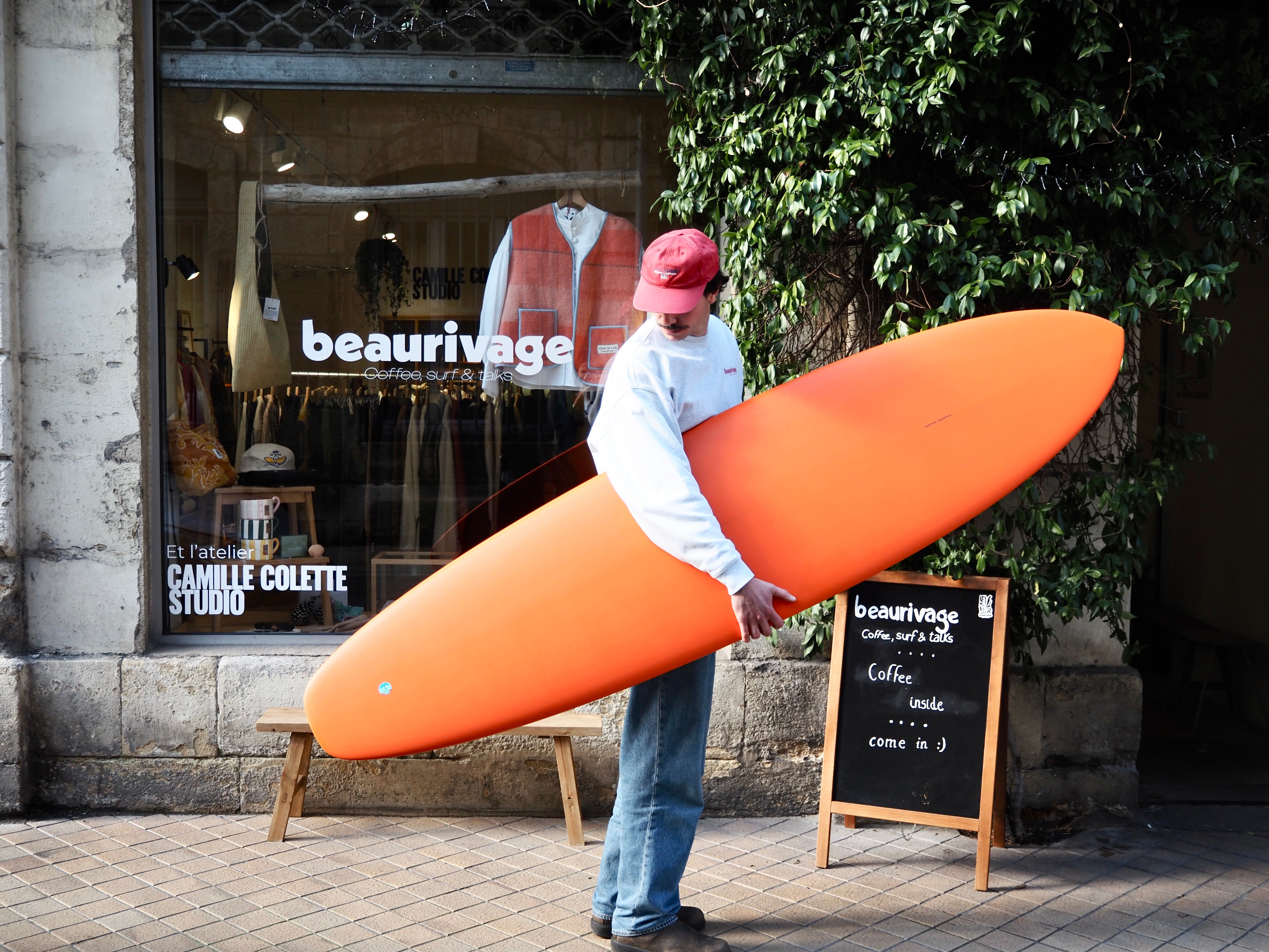 Displacement Hull - Soft Rails 7'2" x 21 x 2 7/8