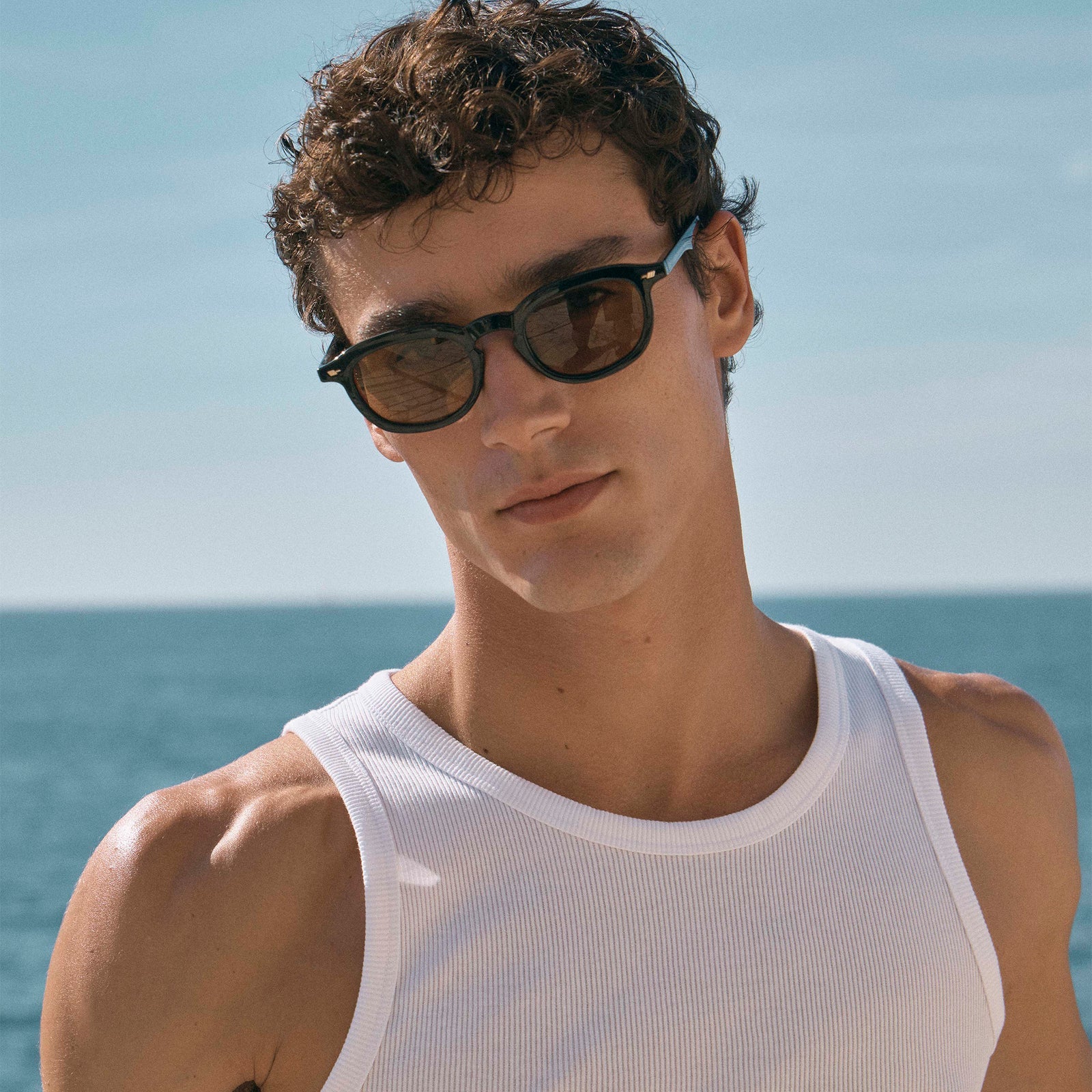 Lunettes de soleil - Heart Throb - Black Light Brown Mono
