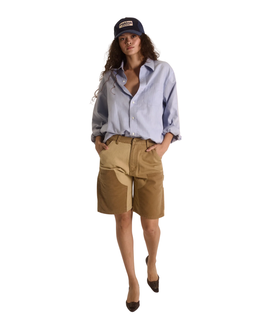 Short - Double Knee - Duck Brown