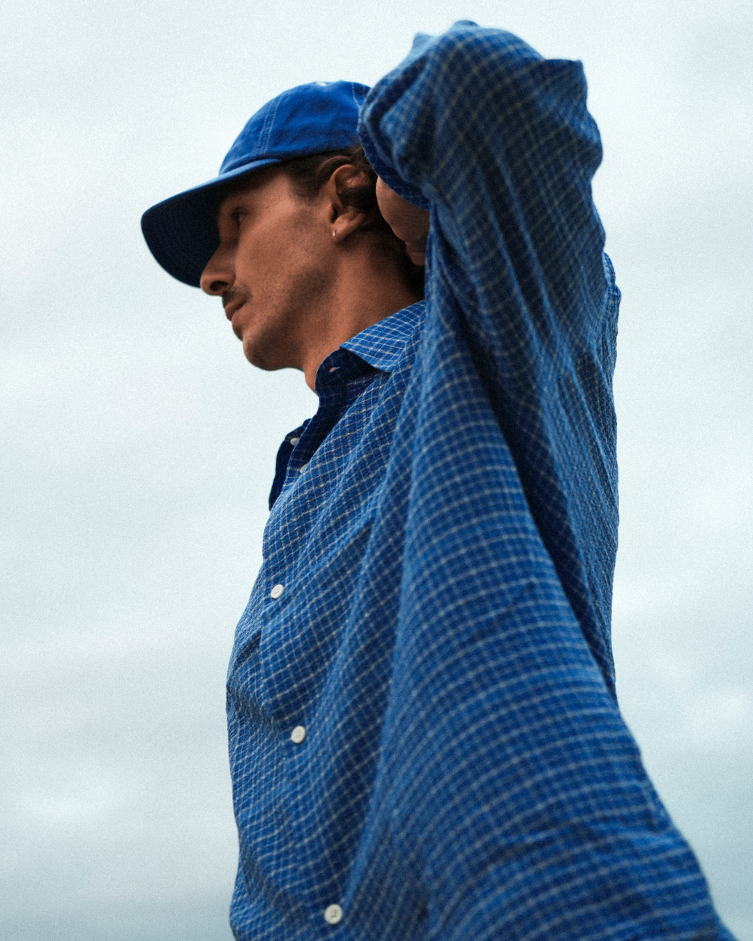 Chemise - Seesucker Royal Blue