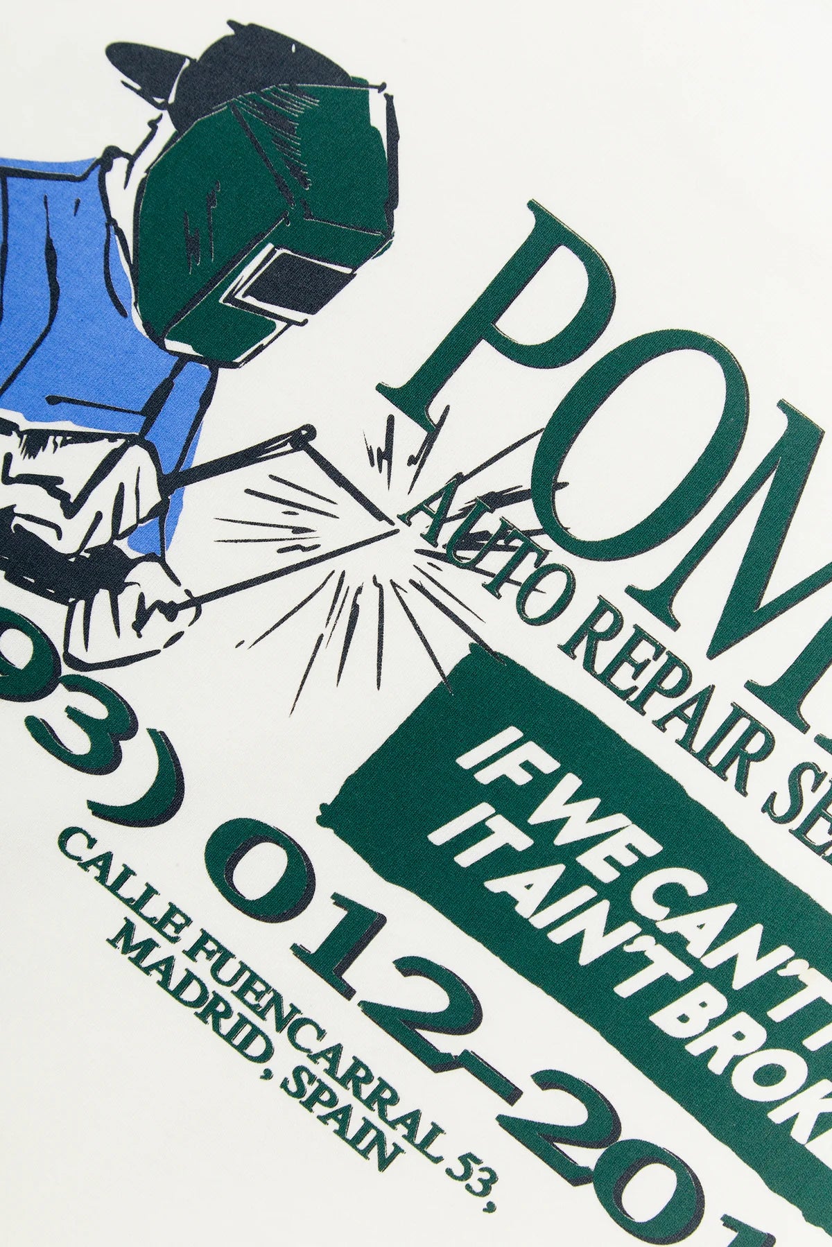 Auto Repair Off White - Regular Tee