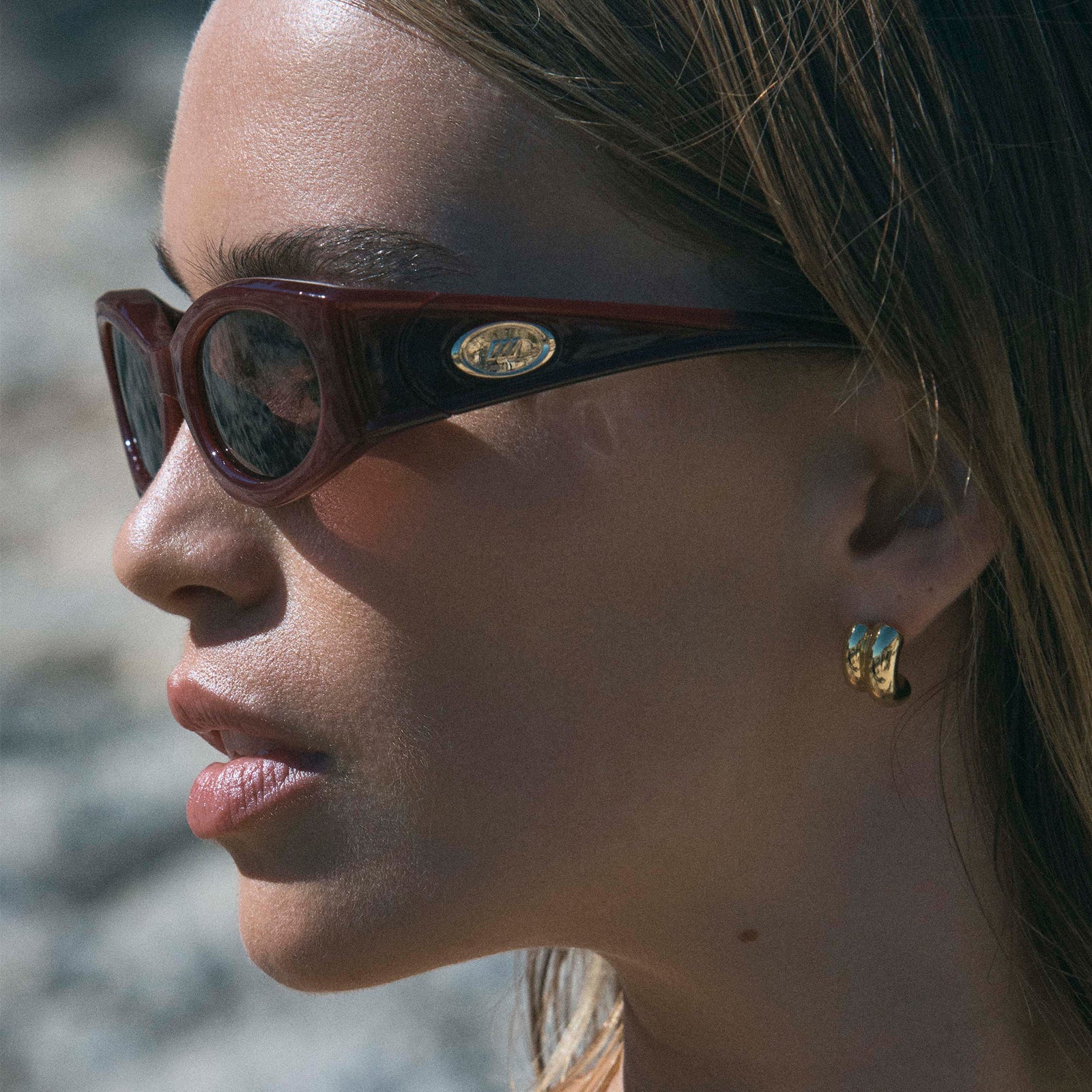 Lunettes de soleil - Glaciem - Burgundy